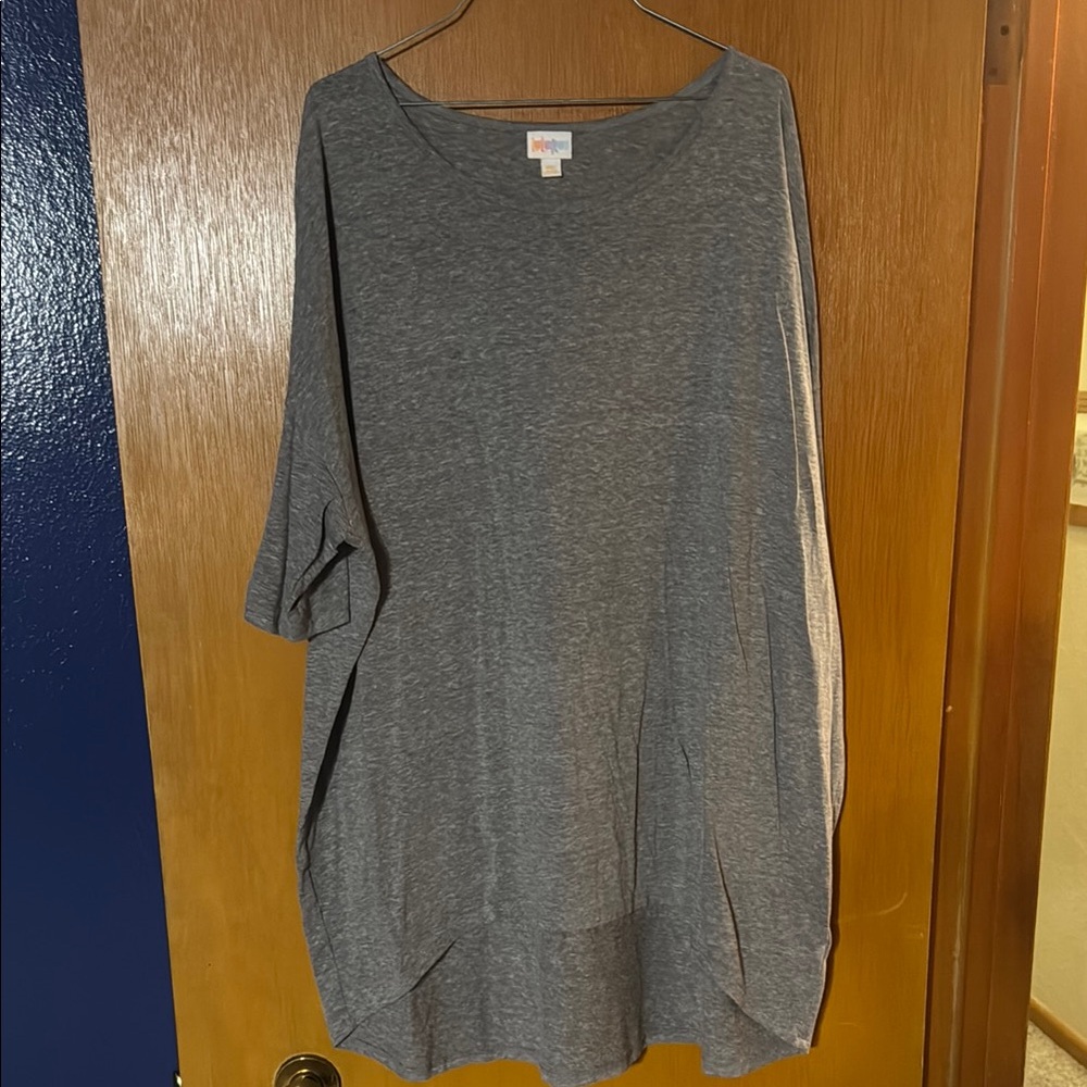 LuLaRoe Charcoal Gray Women's Tunic Top